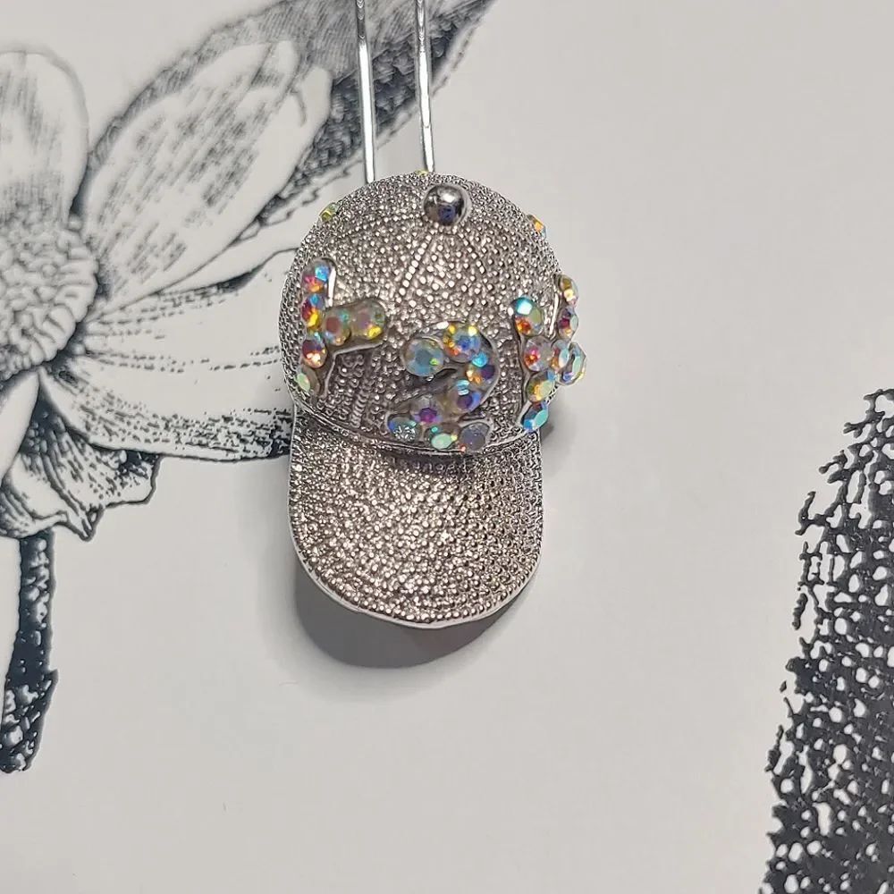 Y2K Tiny Baseball Cap Hairpin